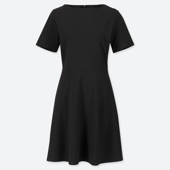 Uniqlo Ponte Short Sleeve Dress Uniqlo Ponte Short Sleeve Dress